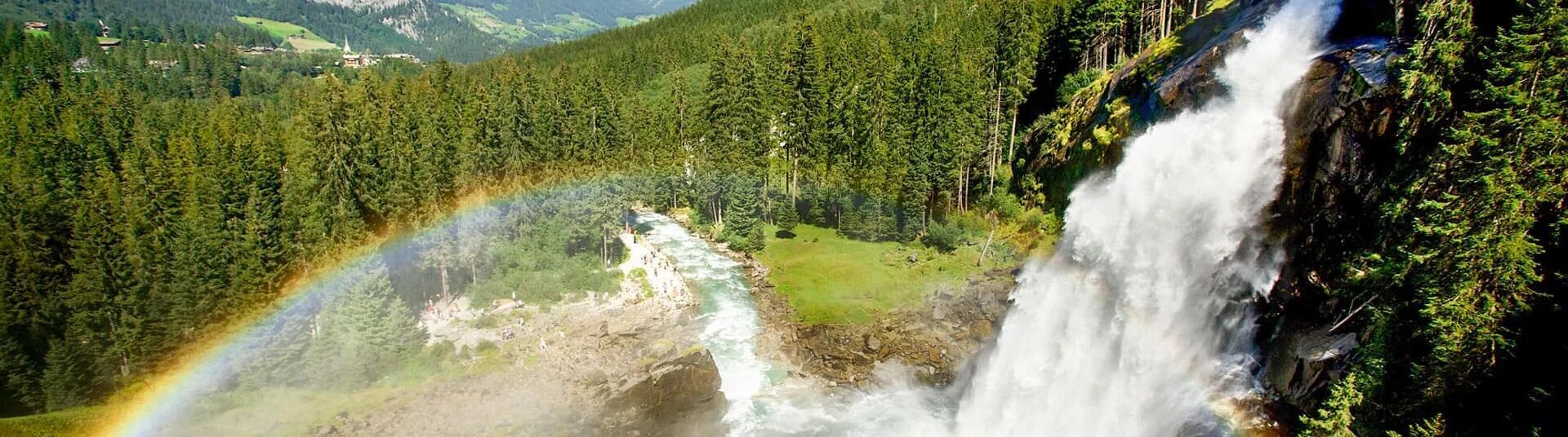 Krimmler Wasserfälle im Nationalpark Hohe Tauern